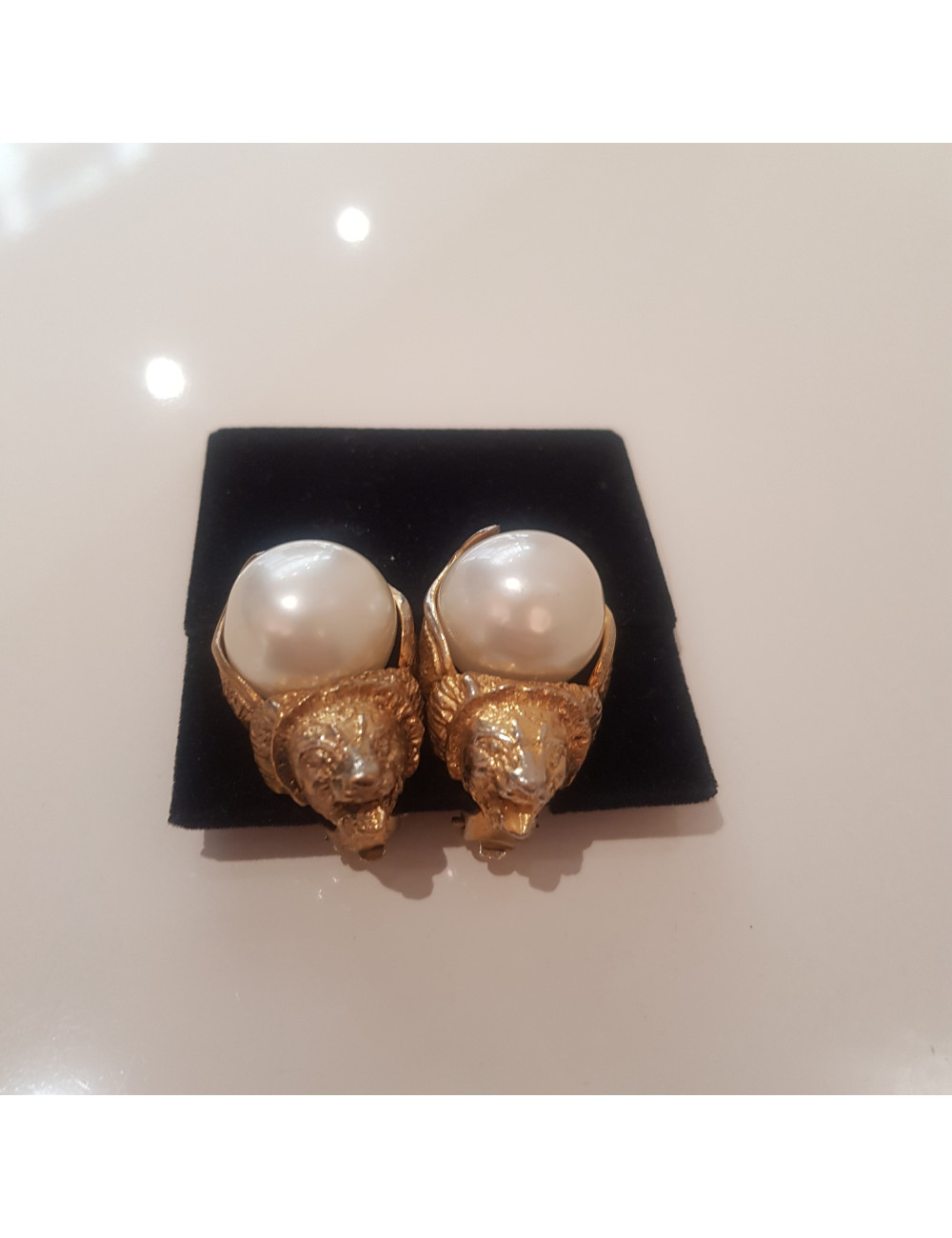 BO vintage tête de lion CHANEL