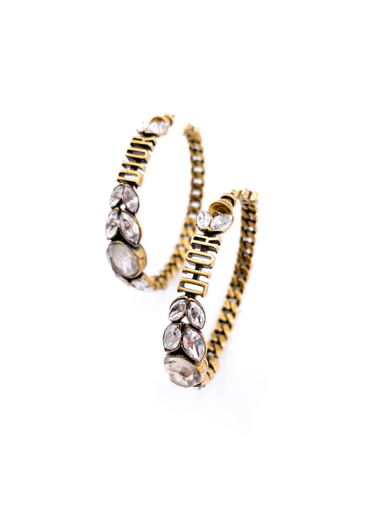 Boucles d'oreille DIOR créoles