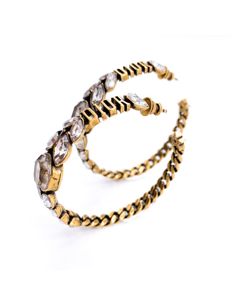 Boucles d'oreille DIOR créoles
