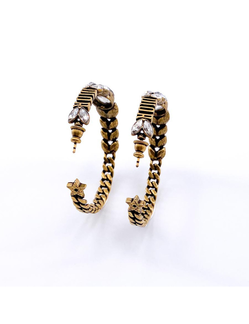 Boucles d'oreille DIOR créoles