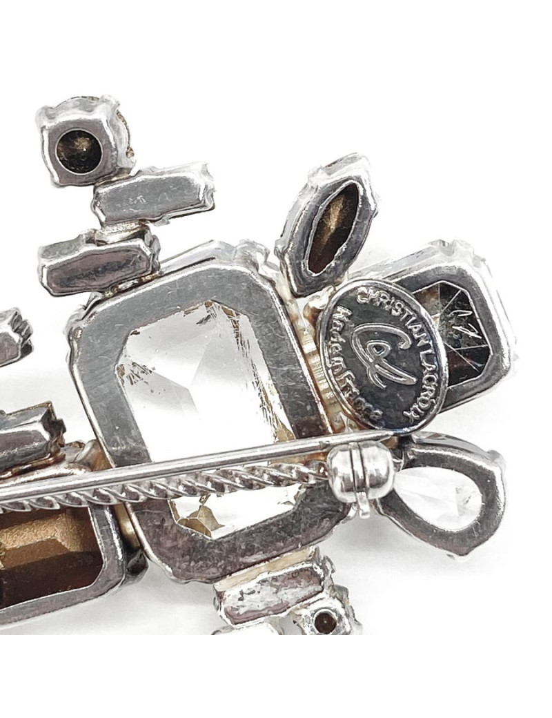 Broche Couture LACROIX en strass SWAROWSKI