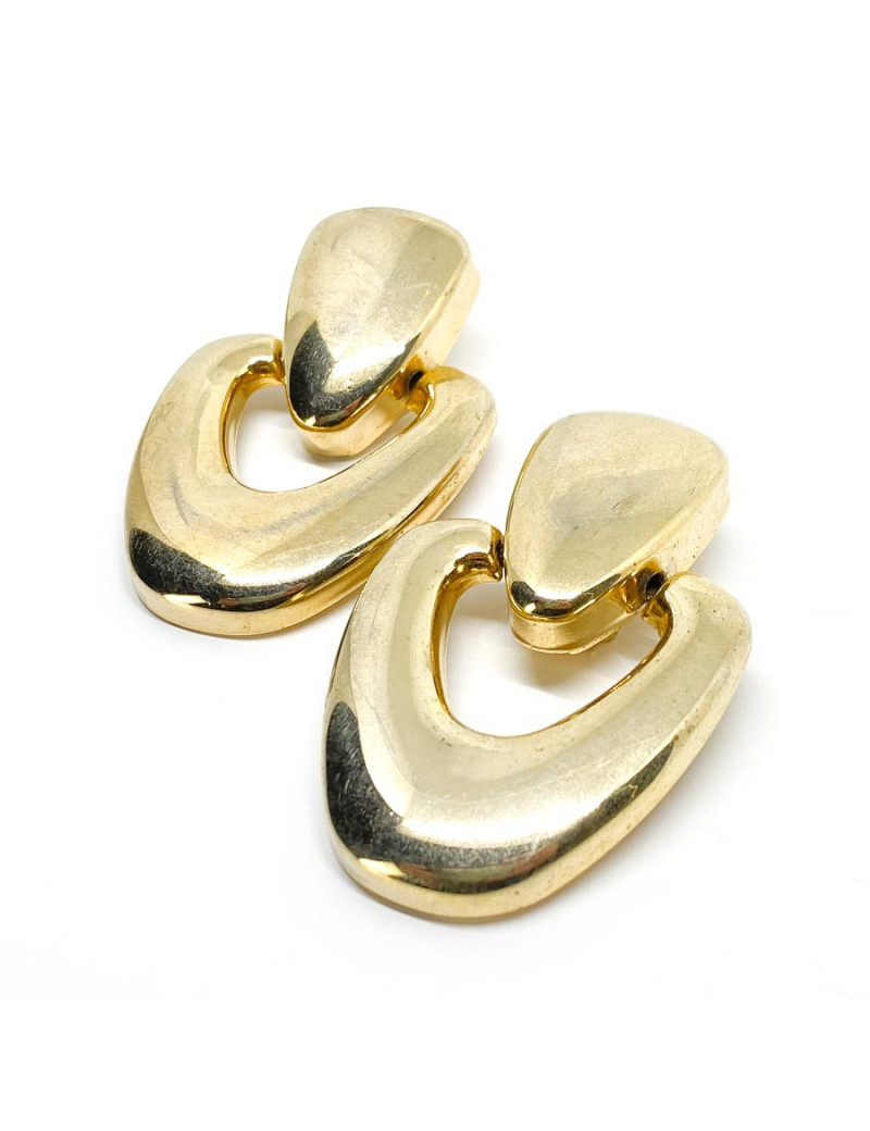 Clips vintage pendants dorés vintage