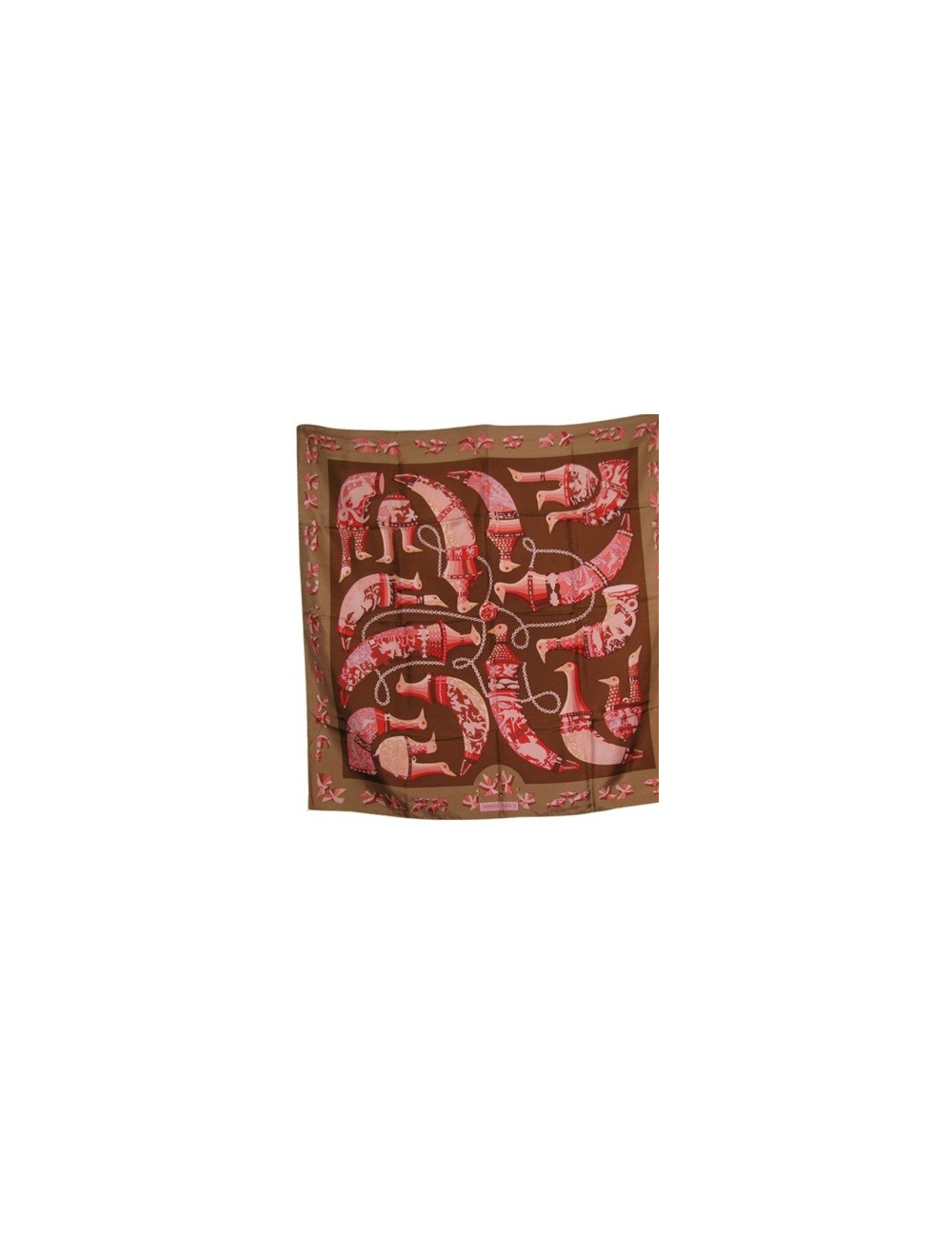 Carré HERMES en soie 