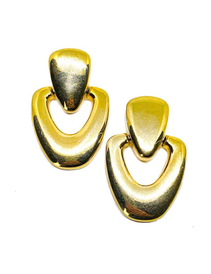 Clips vintage pendants dorés vintage