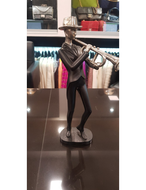 Statue joueur de trompette