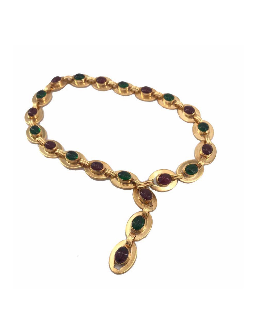 Ceinture CHANEL cabochons Couture 