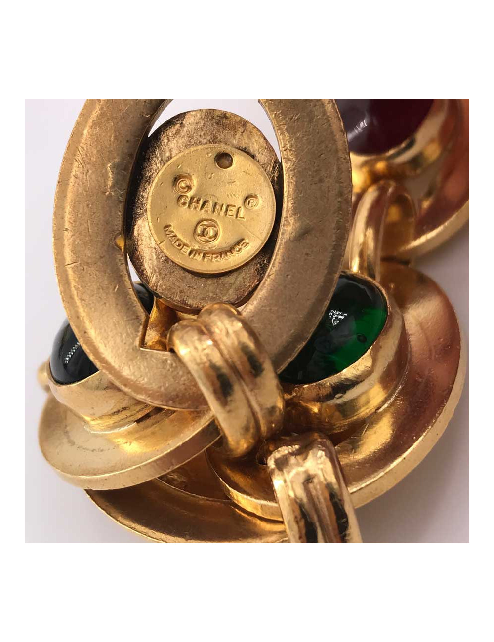 Ceinture CHANEL cabochons Couture 