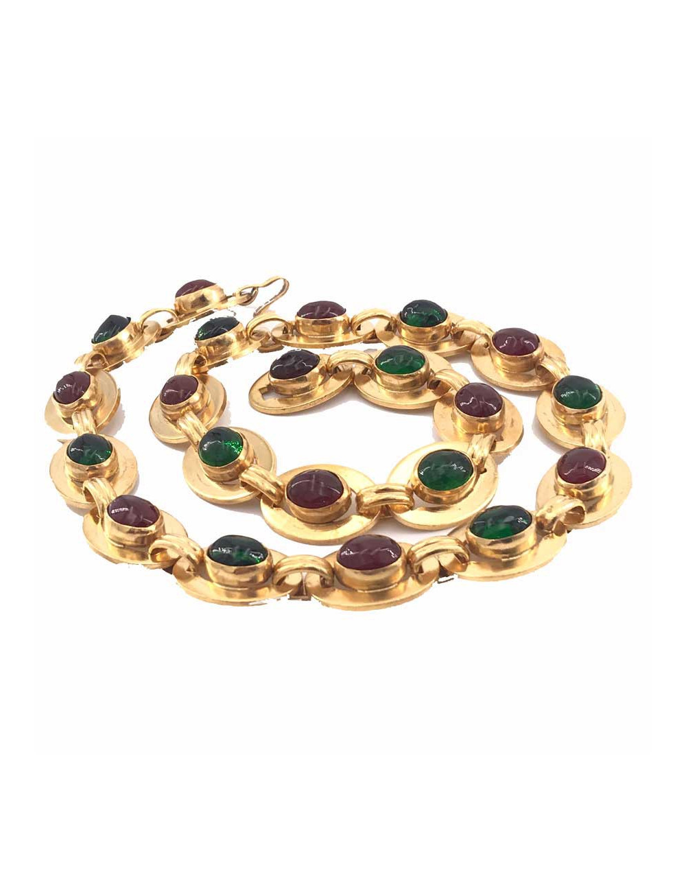 Ceinture CHANEL cabochons Couture 