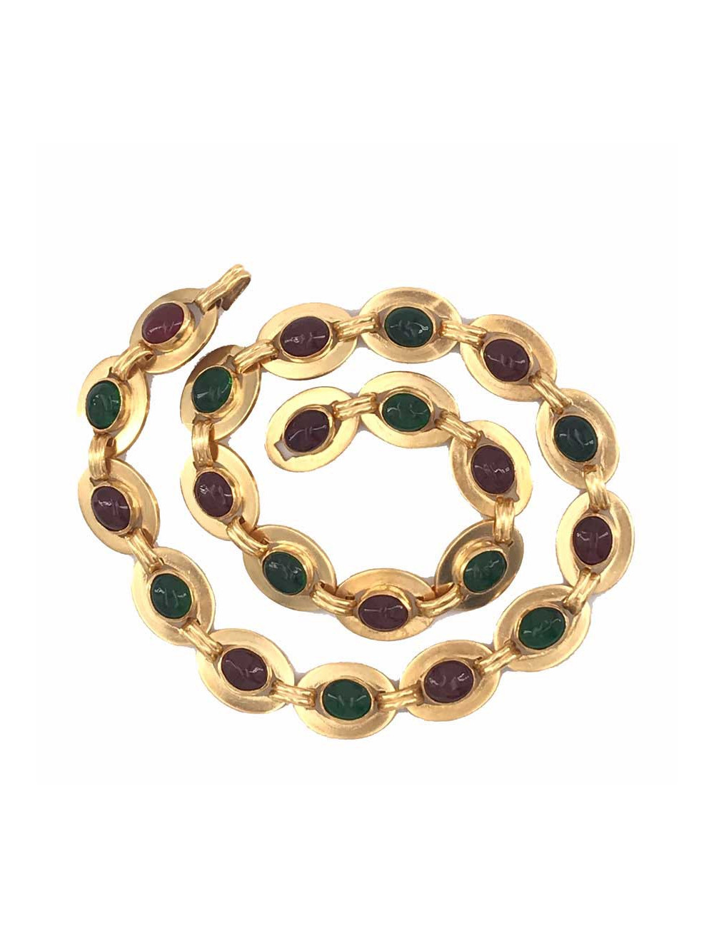 Ceinture CHANEL cabochons Couture 