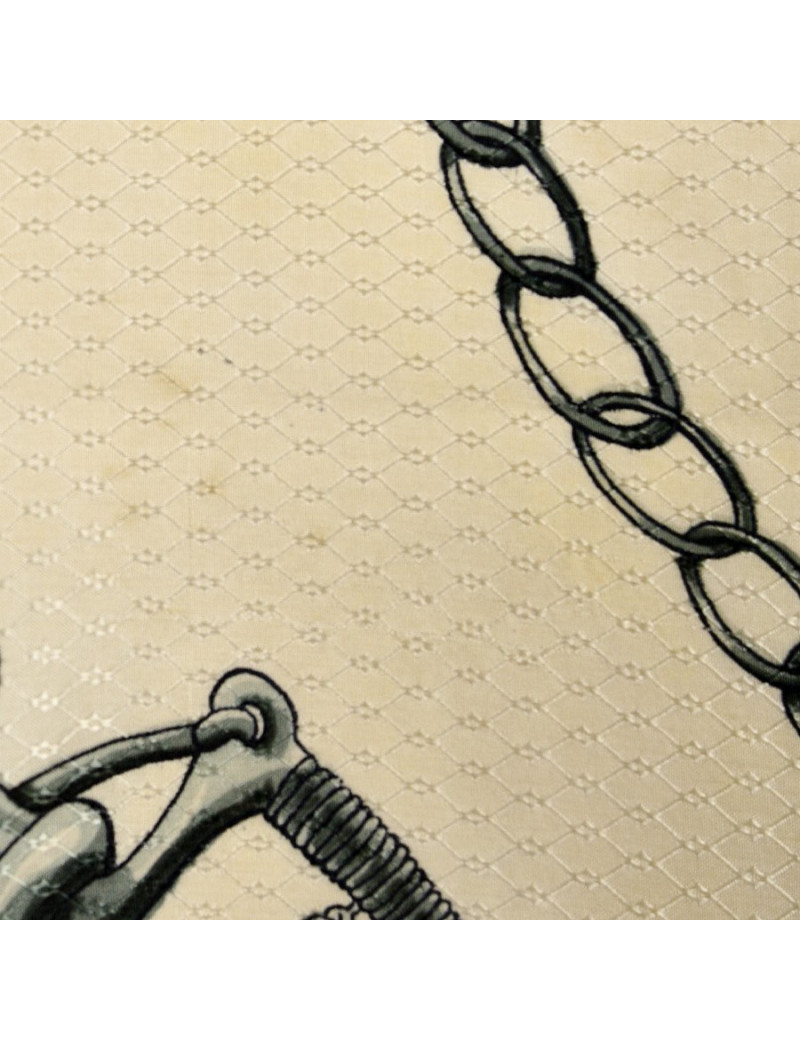 foulard HERMES " Mors et goumettes"