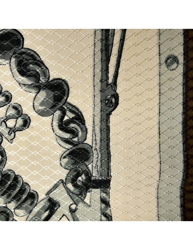 foulard HERMES " Mors et goumettes"