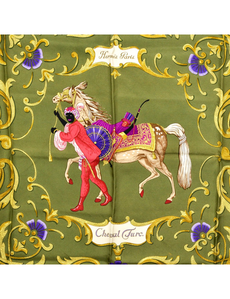 Carré HERMES "Cheval turc"