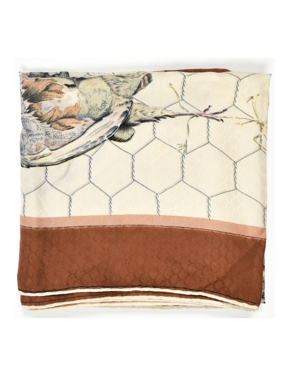 "Tableau de chasse" Carré HERMES soie