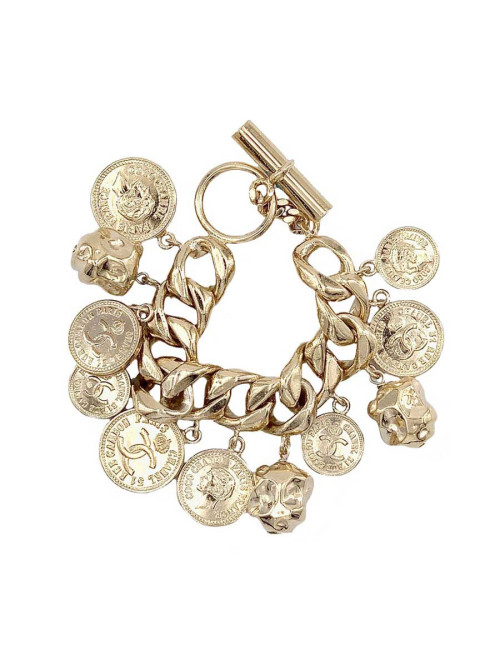 Bracelet CHANEL charms Cambon Vintage