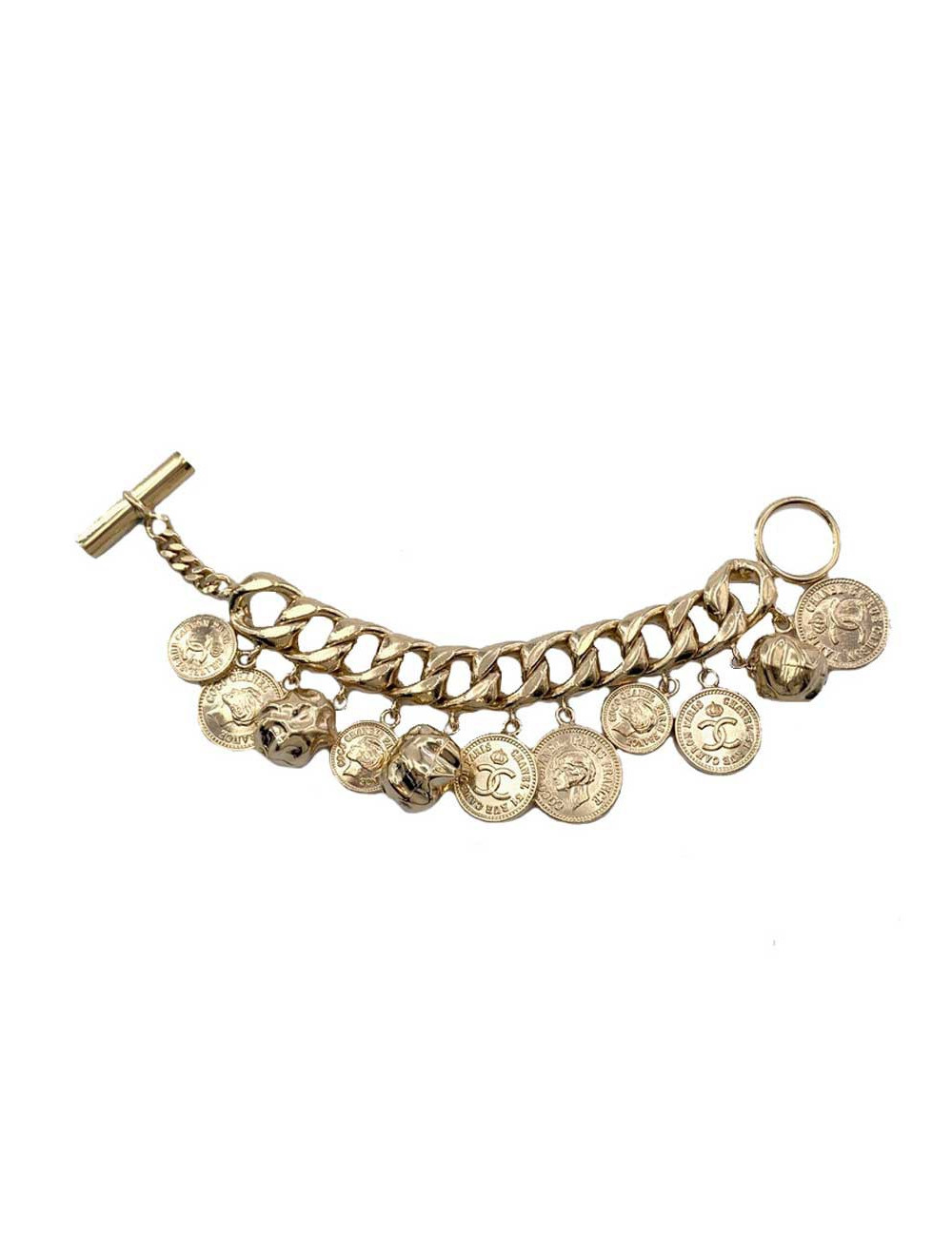 Bracelet CHANEL charms Cambon Vintage