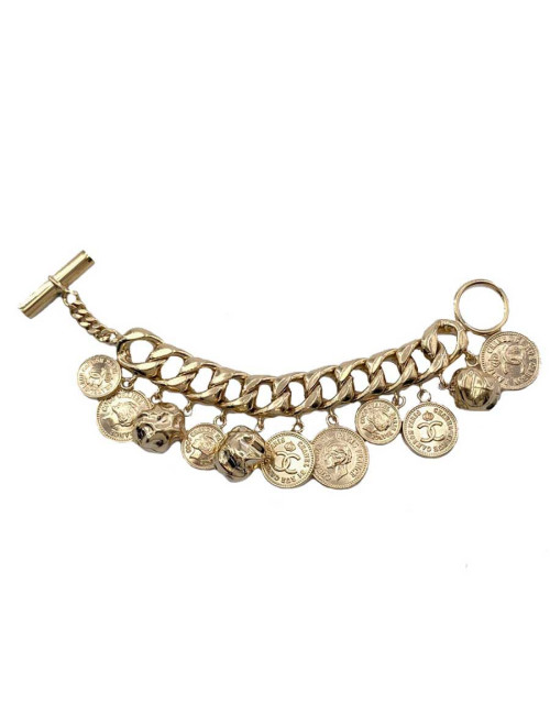 Bracelet CHANEL charms Cambon Vintage