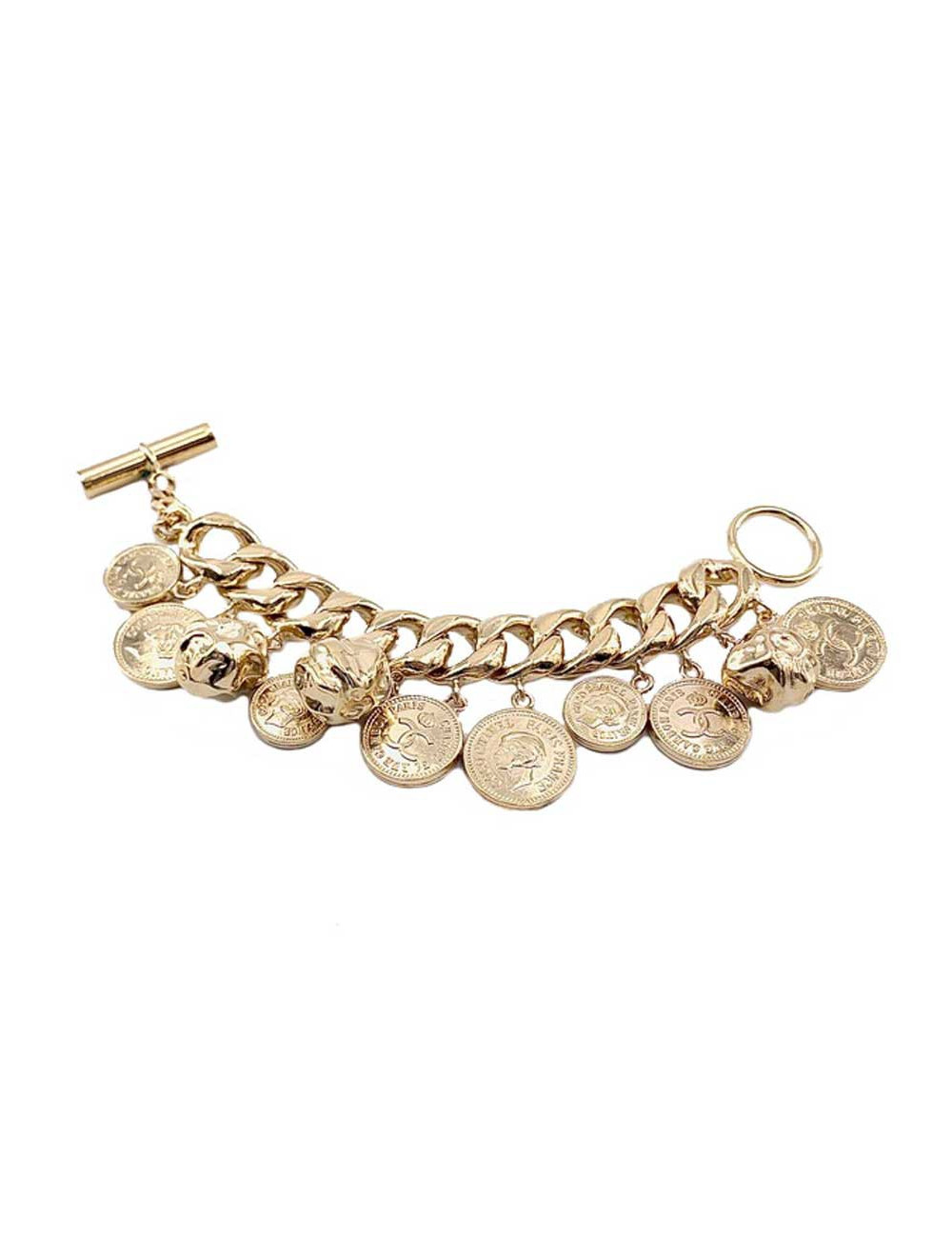 Bracelet CHANEL charms Cambon Vintage