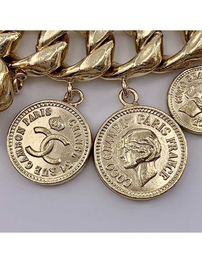 Bracelet CHANEL charms Cambon Vintage