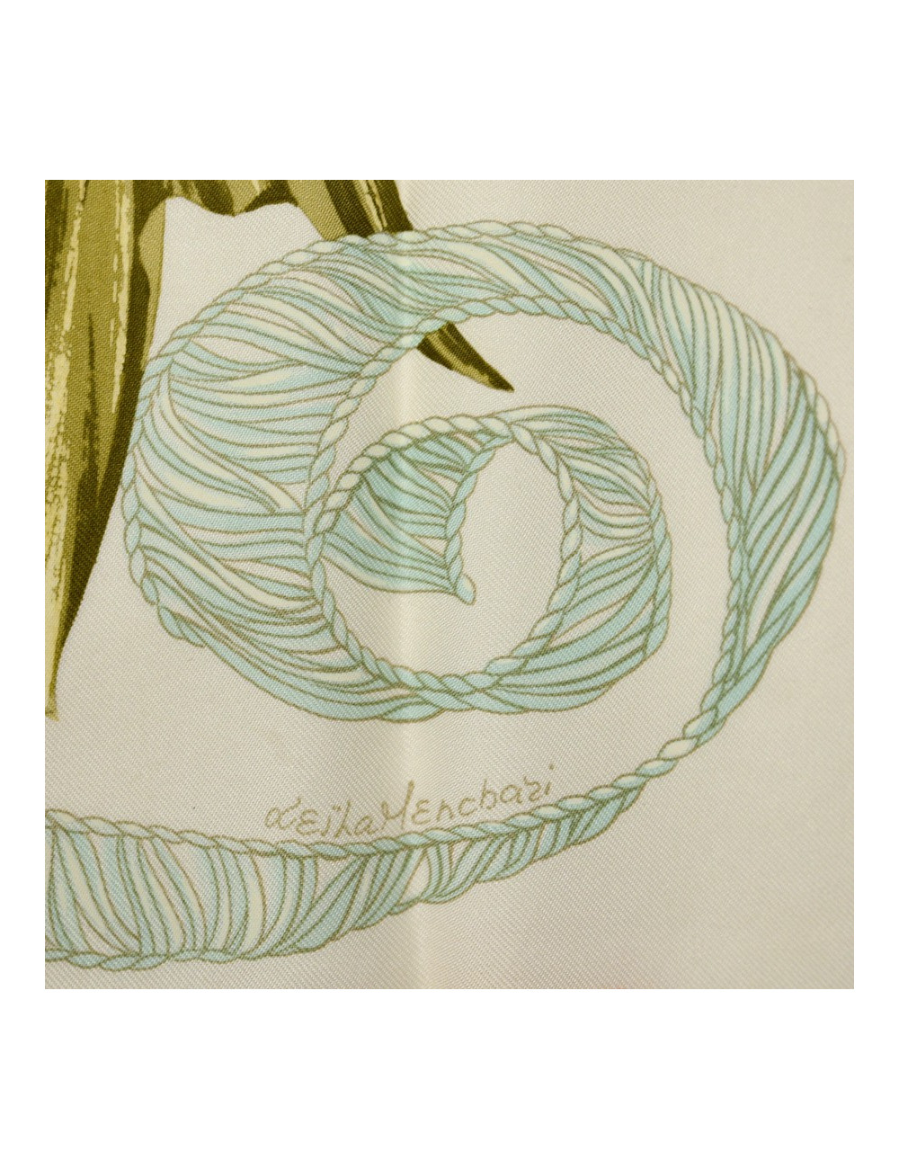 Carré Régina HERMES 100% soie