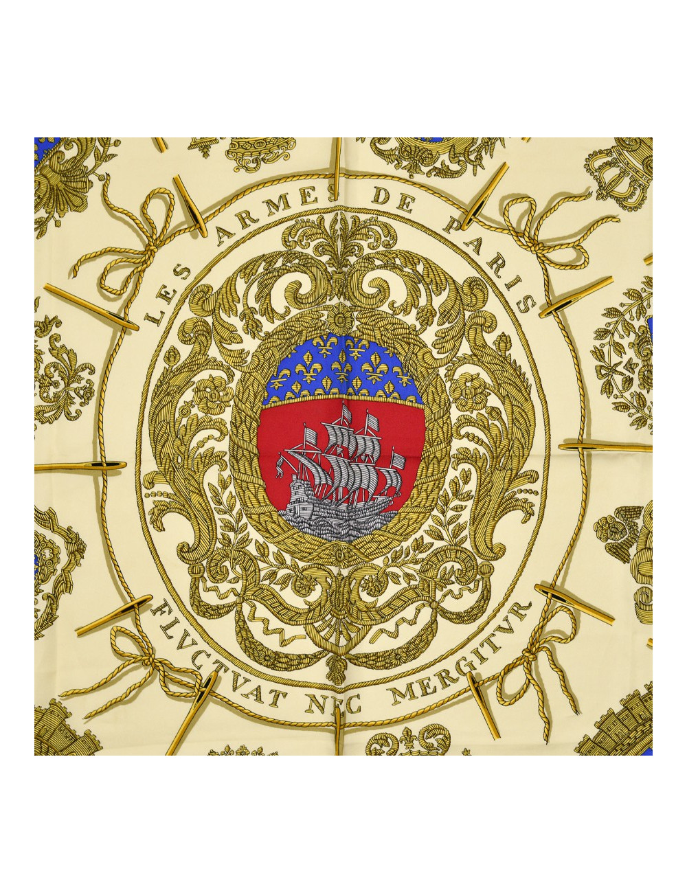 Carré Les armes de Paris HERMES