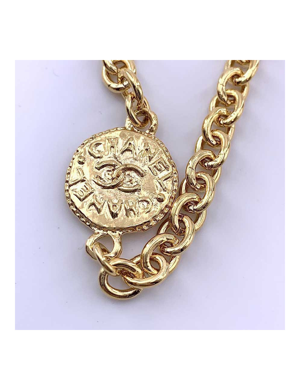 Sautoir CC vintage CHANEL 