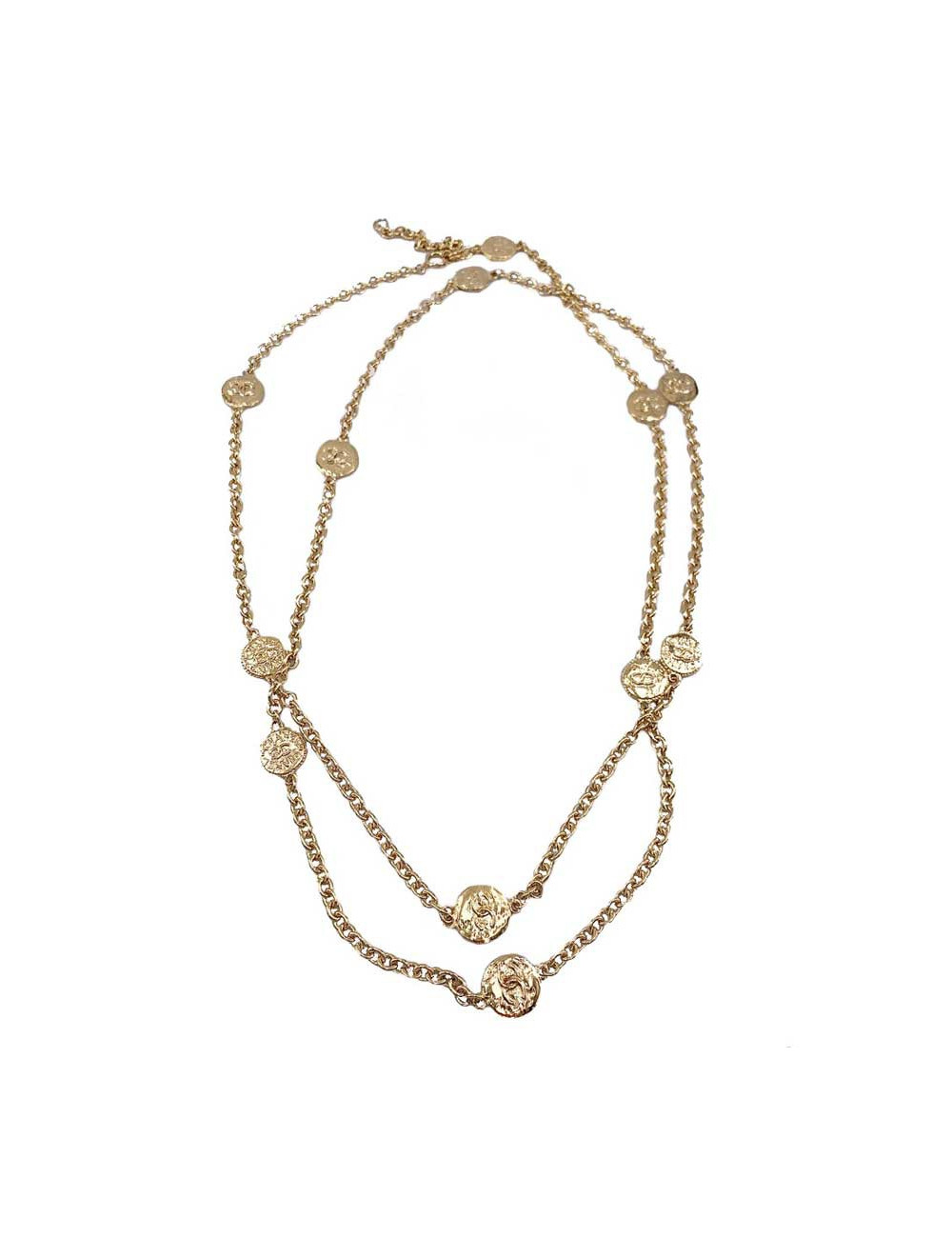 Sautoir CC vintage CHANEL 