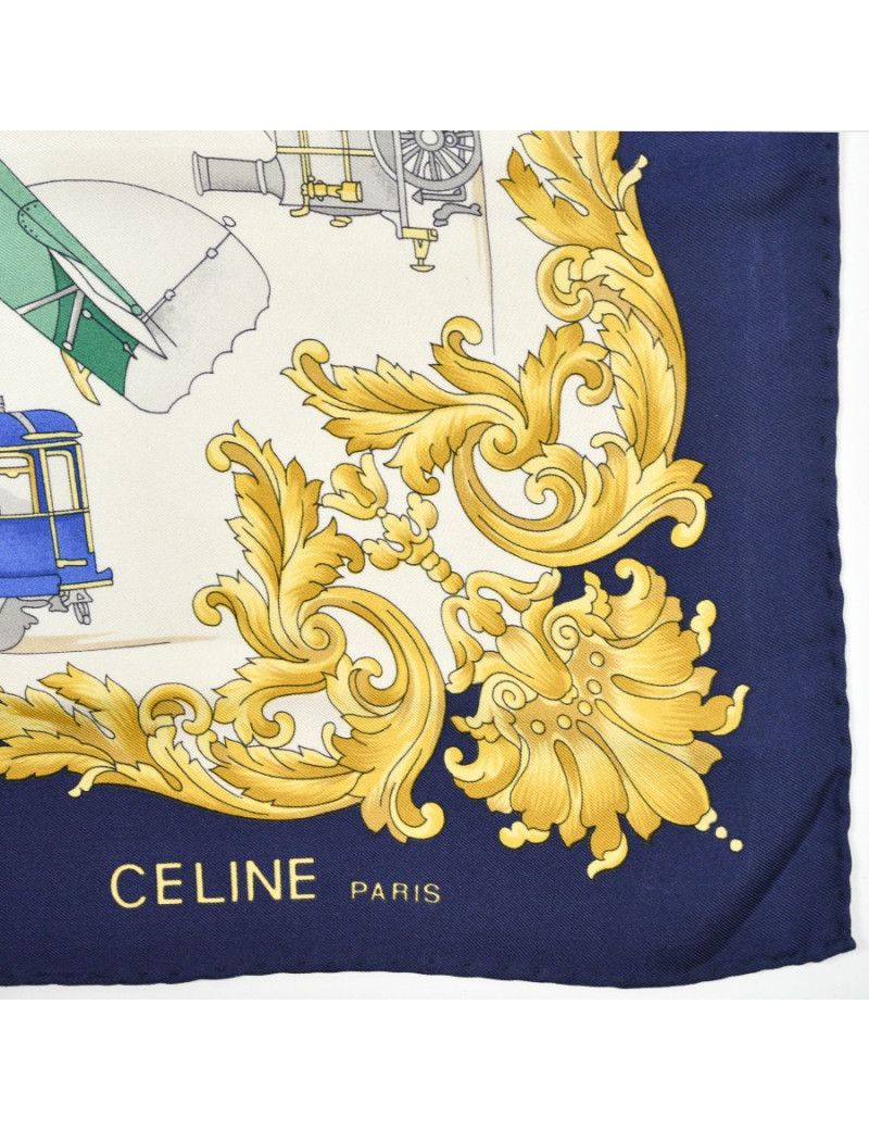 Foulard Celine bateau train avion
