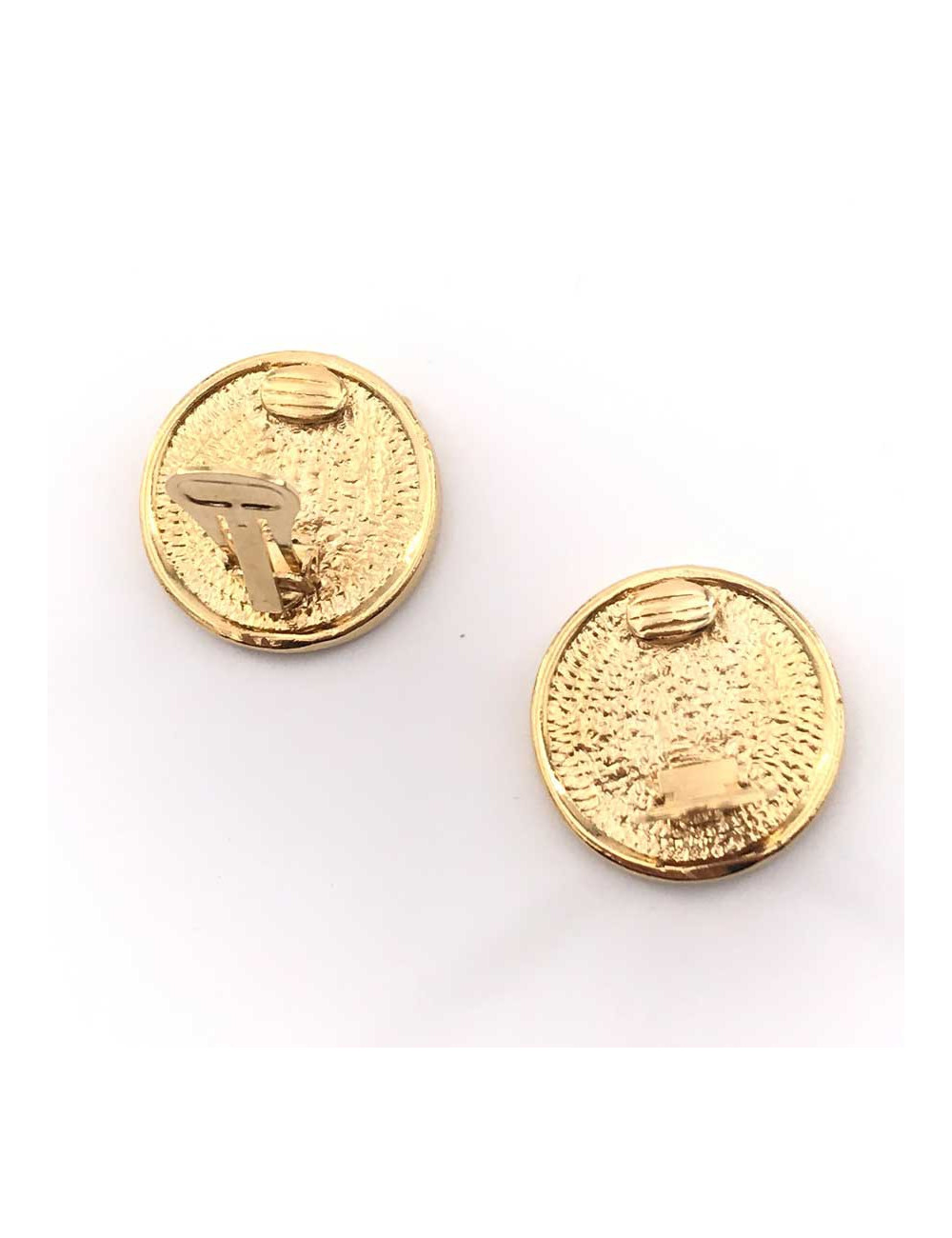 Boucles d'oreille CHANEL pièces "31 rue Cambon Paris"