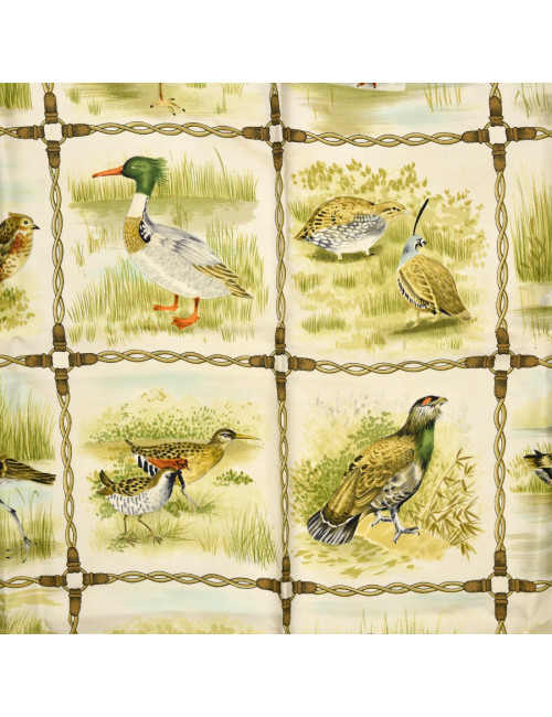 Carré GUCCI chaine et oiseaux