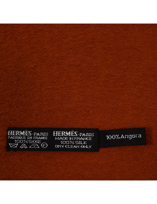 Etole HERMES réversible cachemire et soie