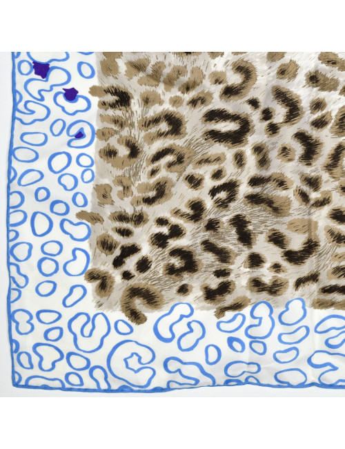 Carré fleuri FENDI soie