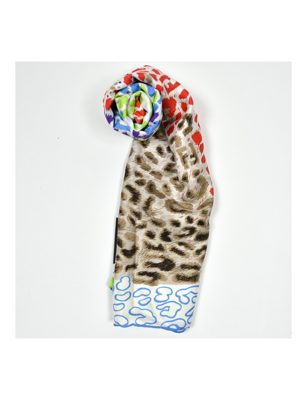 Carré fleuri FENDI soie