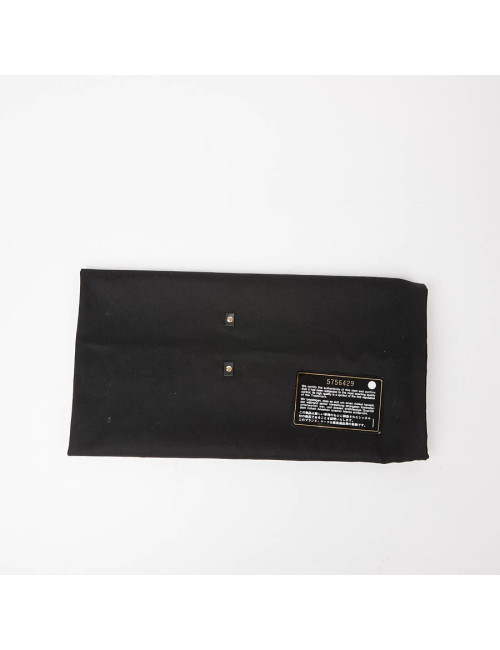 Sac vintage tissu CHANEL noir