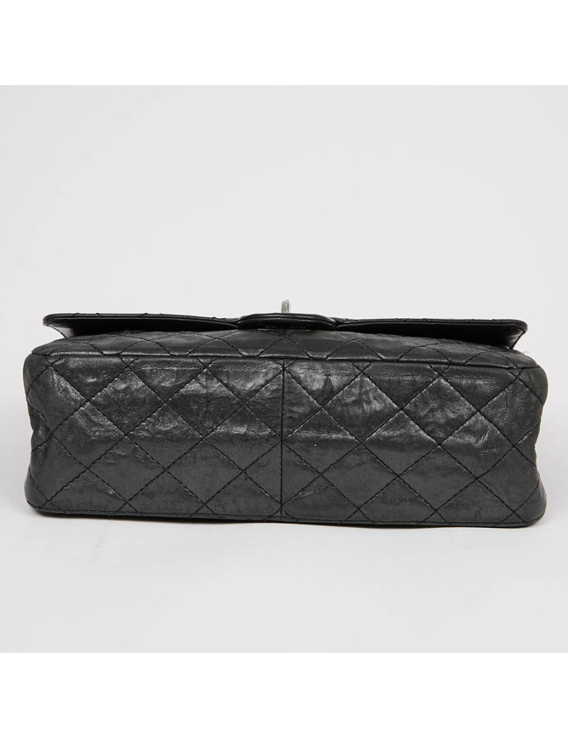 2.55 CHANEL gris  métallisé foncé