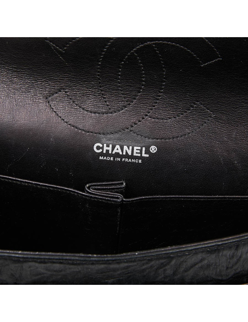 2.55 CHANEL gris  métallisé foncé