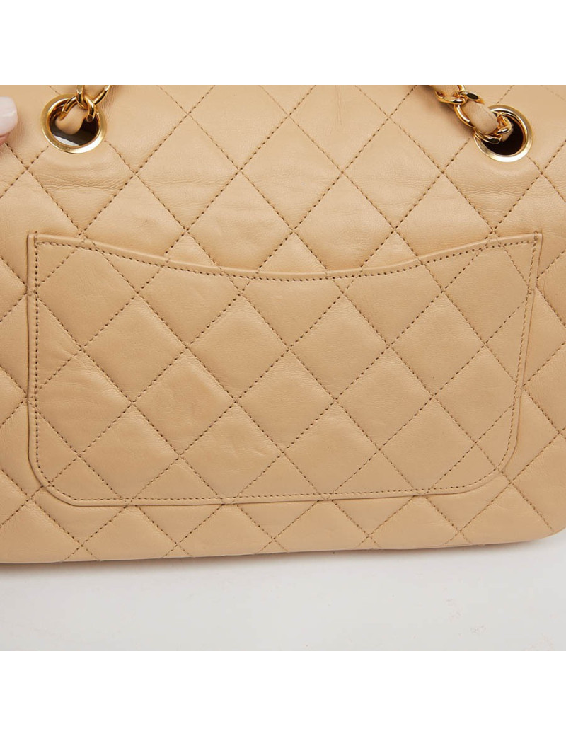 CHANEL Sac à main beige