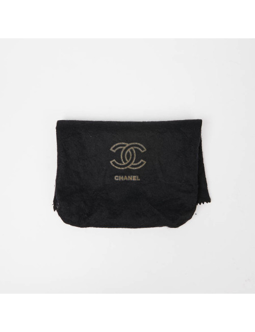 Sac du soir CHANEL velours noir Vintage