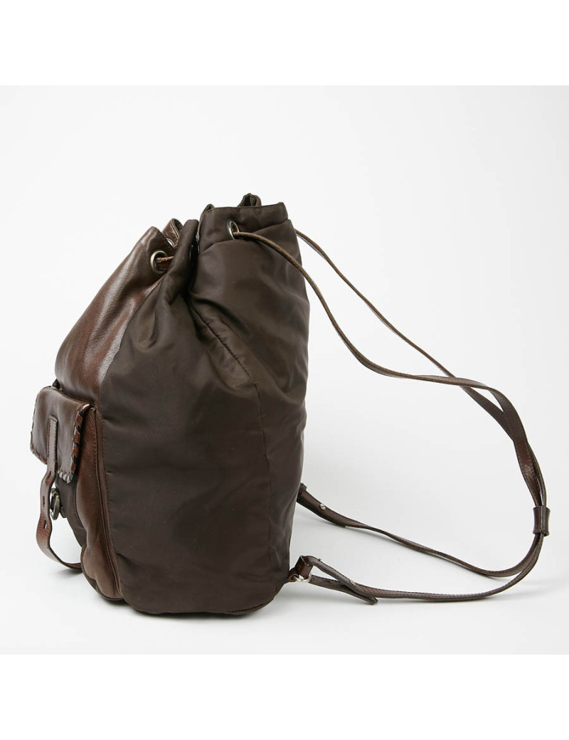 Sac à dos PRADA marron vintage