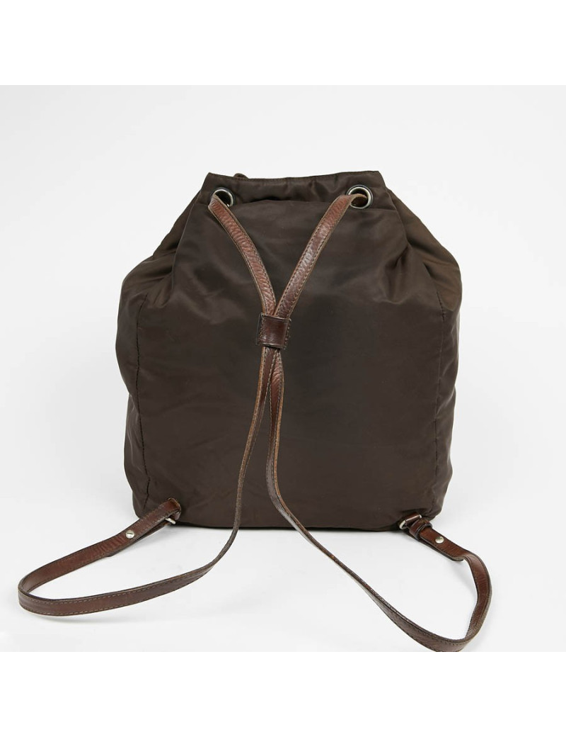 Sac à dos PRADA marron vintage