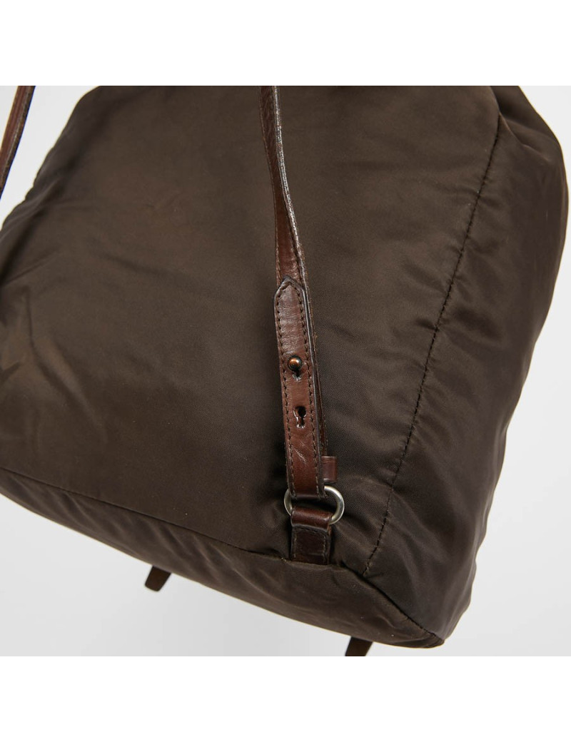 Sac à dos PRADA marron vintage