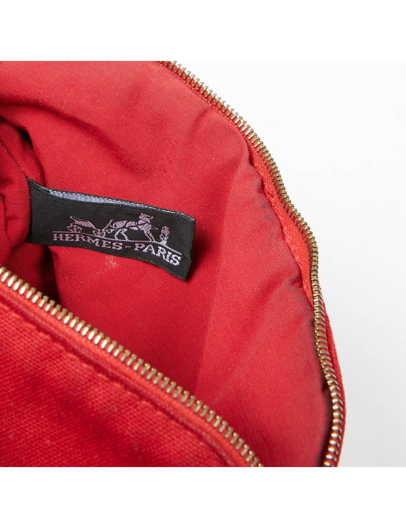 Petite trousse de voyage HERMES Bolide rouge