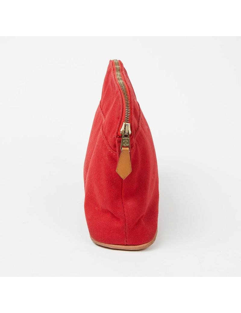 Petite trousse de voyage HERMES Bolide rouge