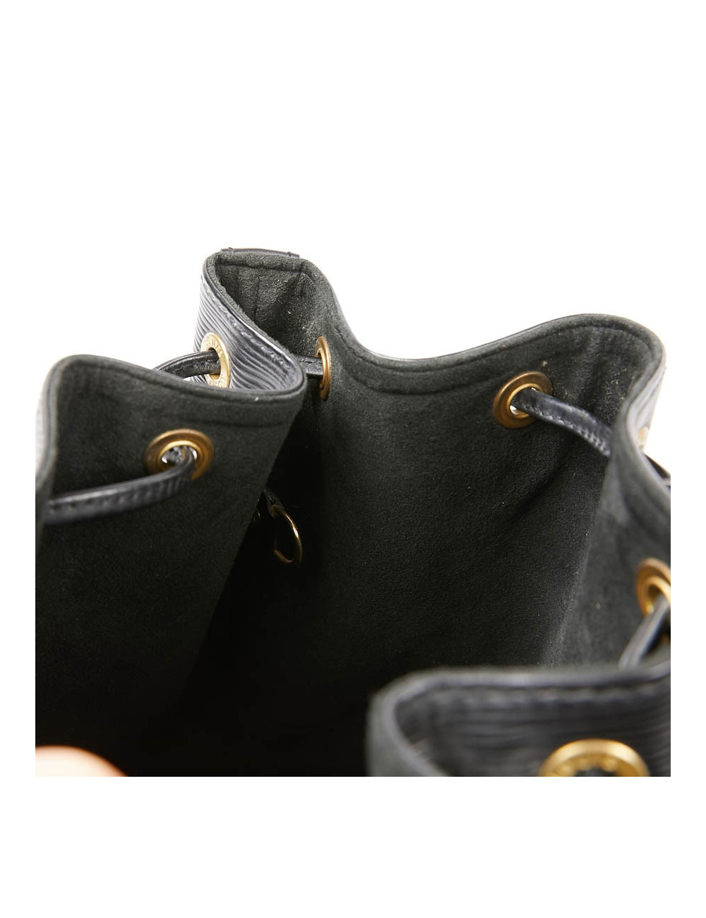 Sac Noé LOUIS VUITTON cuir épi noir