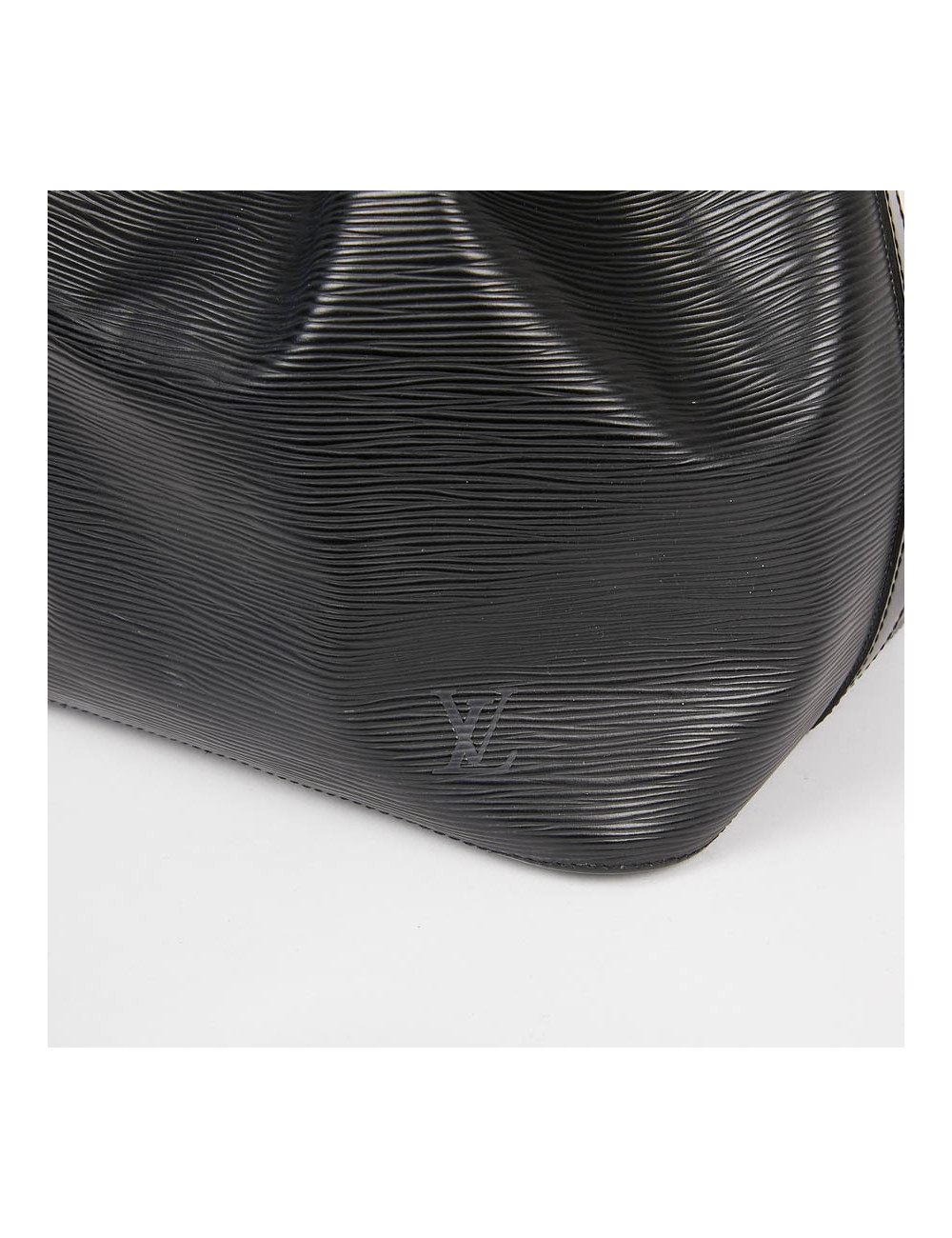 Sac Noé LOUIS VUITTON cuir épi noir