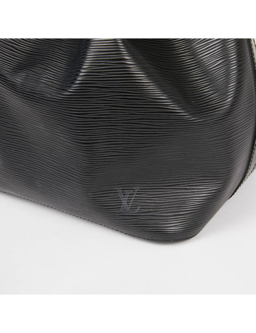 Sac Noé LOUIS VUITTON cuir épi noir