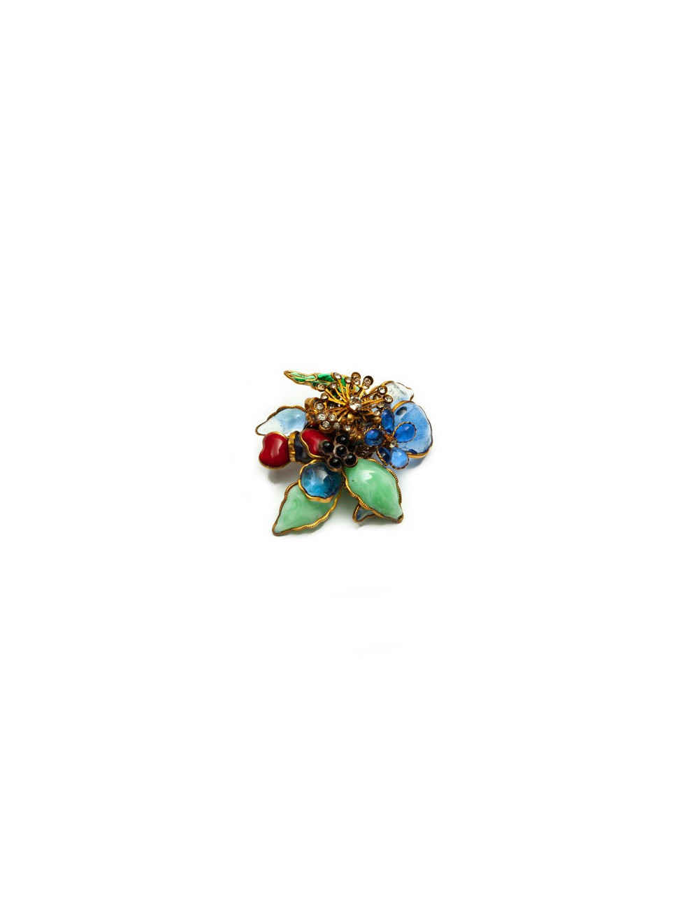 Marguerite de Valois Flower Brooch - Certified Authentic Occasion