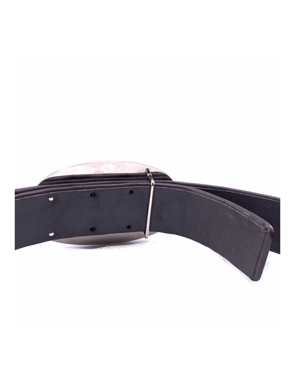 Ceinture cuir marron T85 CHANEL
