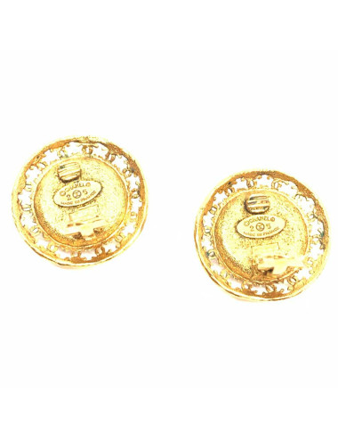 BO CHANEL vintage perle et or 2