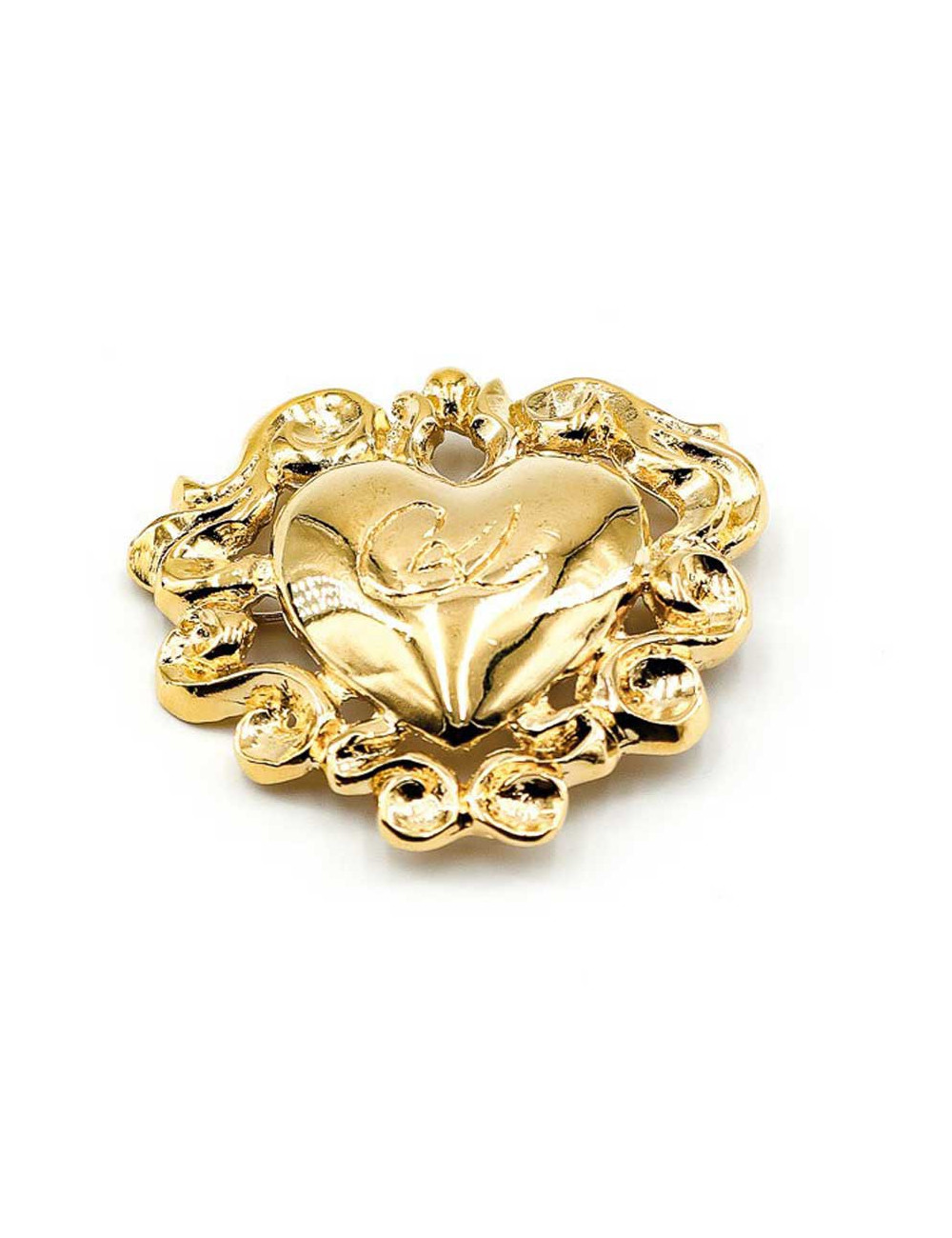 Broche coeur CHRISTIAN LACROIX Vintage