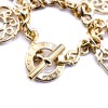 Bracelet CELINE doré charms vintage